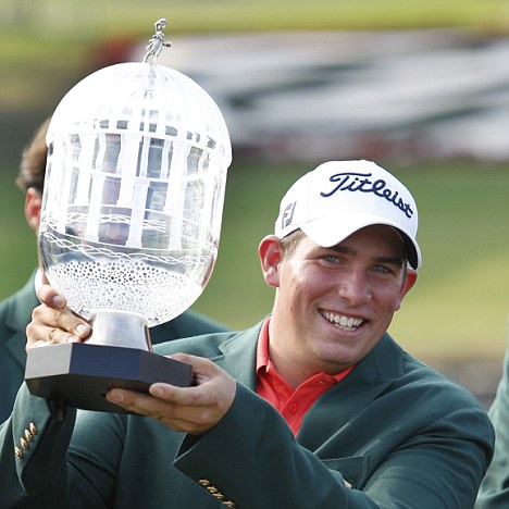 Scott Stallings lần đầu tiên đăng quang ngôi vô địch giải golf Greenbrier Classic trong hệ thống PGA Tour